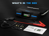 Car Jump Starter with Air Compressor, Hemingson 160PSI 3000A Portable Car Battery Jump Starter V413-HVJ02