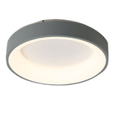 Bedroom Ceiling Light Flush Mount Dimmable LED Modern Simple Warm Romantic Lamp 100265V Gray 50cm V1294-YM0901-3119240062017