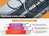 EQUIPMED 182cm Portable Folding Aluminium Access Ramp, 272kg Rated, Black Ultra-Grip, for V219-HELRMPEQ18KA