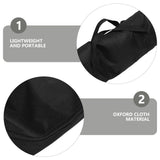 Black Outdoor Accessory Bag for Tent Poles and Camping Gear with Multifunctional Design V1366-AZ2-W-20236