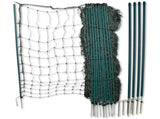 Electric Chicken Netting 60m x 115cm Green Double Prong Poultry Mesh Fence V379-CHICKNET60