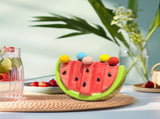 5pcs Fruit Forks with Ceramic Storage Jar Dessert Forks for Salad Picnic Party V1263-JX-5941