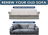 Stretch Sofa Cover 2 Seater with Armrests 110-160cm V1263-JX-3563