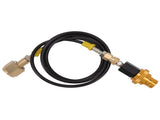 Soda Machine Hose Kit 1.5m Black Soda Hose with Gold Quick CO2 Tank Refill V1294-YM3113220267711-0421