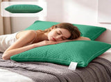 Soft and Supportive Bed Pillow, Hotel Grade Sleeping Pillow for Back Side and Stomach Sleepers, V1192-AZ-W-24229