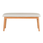 Artiss Dining Bench Upholstery Seat Wooden Chair 106cm UPHO-C-DIN-01-FA-BG