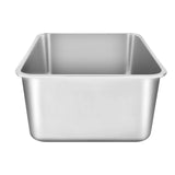 Cat Litter Box, 203 mm Deep, XL Extra Large Stainless Steel Cat Litter Box with Scoop, Wide V952-KFSMSPCBXG3JORQ03V0