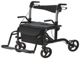 2 in 1 Rollator Walker & Transport Chair for Seniors, Folding Rolling Walker Wheelchair Combo & V952-EHYZXQCKJLQ8L86XDV0