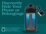 Plastic Water Cup Diversion Water Bottle Travel Home Hidden Spot Cash Card Key Bottom Compartment V1259-DP01-A-3260