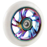 2Pcs 110mm Scooter Wheels Replacement Aluminum Wear- PU Stunt Scooter Parts Kick Scooter A2Xk14064 V1366-AZ2-W-21717
