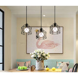 Pendant Light Modern Simple Style Industrial Robust Small Chandelier Hanging Light for Bedroom Aisle V1294-YM0716-3119220089012