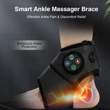 Electric Foot Ankle Massager with Heat Black V728-OBA1005007197652058