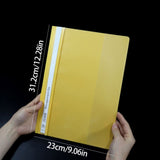 Fashion Style Folder Loose Folder Business Folder Stationery Report Folder for Letter Size Paper, V1366-AZ2-W-24153