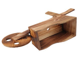 Flower Pot Wooden Cart Innovative Succulent Wheelbarrow Flower Pot for Courtyard Home Decoration V1294-YM0715-3111220152511