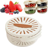 2-in-1 Draining and Preservation Basket, 2026 Upgraded Multifunctional Fruit and Vegetable Washing V1258-DP02-F-830