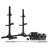 CORTEX SR-10 Squat Rack Package 100kg Olympic Tri-Grip Weight Plates Package V572-CSST-SR10-C