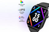 Smart Watch 1.85-Inch Fitness Watch with Heart Rate Sleep Monitor Blood Oxygen Blood Pressure V1263-JX-7651