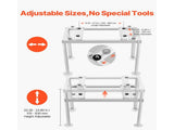 Mini Split Ground Stand Adjustable Anti Vibration for 9000-18000 BTU V952-KDDMZJDCZJ90WCOFBV0