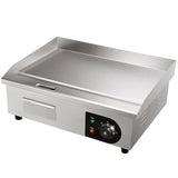 VEVOR 3000W 54cm Commercial Electric Countertop Griddle Flat Top Grill Hot Plate V952-PDDBLDQ2210MMOPHZV3
