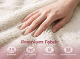 Artiss Bean Bag Chair Cover Soft Faux Fur Beanbag Cover Large Round Stuffed Animal BD-COVER-ROUND-BE