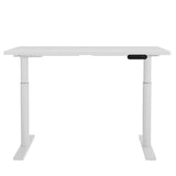 Artiss Standing Desk Motorised Electric Dual Motor 120CM White HASD-B-M10-WHDF-WHDB-120