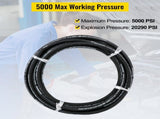 Hydraulic Hose 15m Rubber Hydraulic Hoses with 2 High-Tensile Steel Wire Braid, Inner Diameter 1/2 V952-00PSIX5NJR2YV2MH3V0