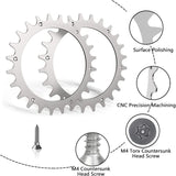 2 Pieces Stainless Steel Cleats, Compatible with Bosch Indego V1237-ZY-528-017