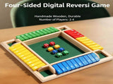 Shut The Box-Wooden Dice Board Game, Funny Shut The Box Game 2-4 Player, Board Games Gift for V1189-LWWAL-20260325-00281