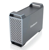 Simplecom SE482 SuperSpeed USB Dual Bay 3.5' SATA Hard Drive RAID Enclosure USB-C RAID 0/1, JBOD V1202-V2-HXSI-SE482