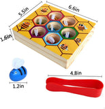 Wooden Bee Toddler Fine Motor Skill Toy - V178-12748