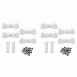 8 Pack Gutter Extensions Gutter Hinges Extension for Rectangle or Square V1370-AZ4-10135