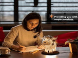 Cow Table Lamp Farmhouse Cow Night Light, Cow Bedside Lamp USB Small Nightstand Lamp for Home Office V1369-AZ3-W-11827