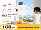 Lightweight Interior & Exterior Window Cleaner with 160CM Extendable Aluminium Pole & 5 Cleaning Pad V888-ELOSUNG55116-11