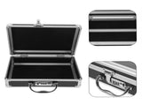 Portable Aluminum Alloy Toolbox with Handle Large Capacity Storage Organizer V1366-AZ2-W-12061