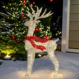 Christabelle Large 1.5m Christmas Reindeer Outdoor Indoor Display Decoration Lawn Statue LED Li 112_SB505
