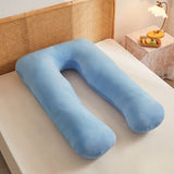 Maternity Pillow U-Shaped Pregnancy Pillow Pregnancy Body Pillow Breastfeeding - Sky Blue - Size V1106-115-35883-SKY-70-130CM
