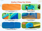 Inflatable Bounce House, 3.4 x 3.74 x 2.13 m Inflatable Bounce House Water Slide, Bouncer Castle V952-CQCBKWSLXSCG0IQ90001V3