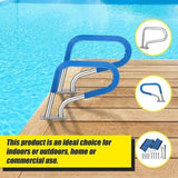 Swimming Pool Hand Rail Step Grab Rail 76.2x55.8cm with Drill Bit V63-837321