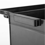 SOGA Food Trolley Large & Small Utility Cart Waste Storage Bin FOODCART1511-JBIN