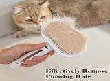 3-in-1 automatic cleaning steam pet brush - anti-static, suitable for long-haired and short-haired V1102-HECW-001