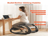Ergonomic Kneeling Chair, Wooden Posture Knee Chair with Adjustable Thick Foam Cushions & Solid Wood V952-JYKGYHSBDLWKT4TV5001V0