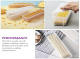 4-Pack Plastic Keeping Storage Boxes, Translucent PP Food Containers for Kitchen and Family Use V1370-AZ4-15280