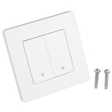 Smart Light Switch for Zigbee 2 Gang Timing Dimming Reverse Dual Control Smart Switch Panel V1294-YM0521-3114230019511