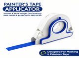Painters Masking Tape Dispenser Handheld Tape Applicator Tool for Wall Edge Trim Door Frame Window V1341-ZY-GEX2NYA6-2WHITE