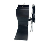 6 Blades Wood Stove Fan, Flame Model Silent Motors Heat Powered Fireplace Fan, for Gas, Pellet, V1370-AZ4-05926