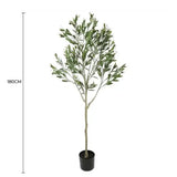 Nearly Natural Artificial Olive Tree UV Resistant 180cm V637-DP1140911