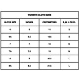 Womens Premium Kangaroo Leather Gloves 100% Wool Lined Winter Warm - Black - Large V563-77-0039-BLACK-L
