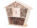 Gardening Wooden Insect Small House Shelter Nesting Handicrafts Decoration for Bee Bug V1294-YM0901-3111200119311