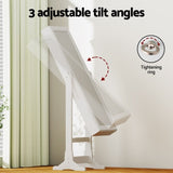 Artiss Jewellery Cabinet Mirror Free Standing JC-STAND-LED-2D-WH