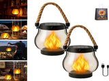 Outdoor solar lights - Solar garden lighting - Solar lantern - Dancing flame solar lanterns outdoor V1188-MS101-00675-1